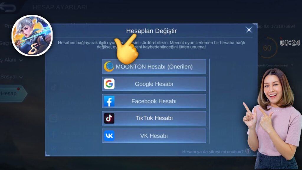 Mobile Legends Hesap Değiştirme